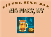 Nightlife Silver Spur Bar in Big Piney WY
